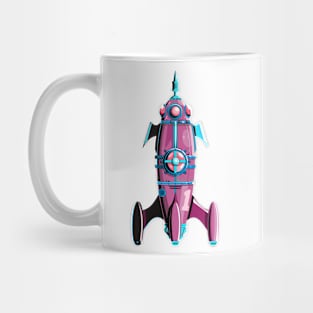 Steampunk Rocket Mug